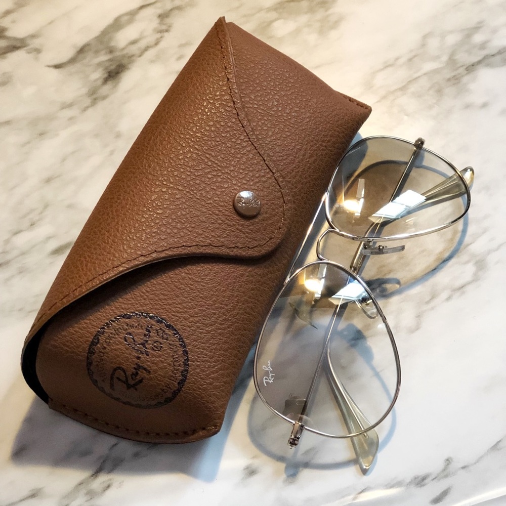 REAL Ray Ban Aviators -  RB3026 Silver